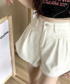 Quần Short Jeans Nữ Phối Tua Rua Zen Cực độc Lạ Mq206 – Min Corner