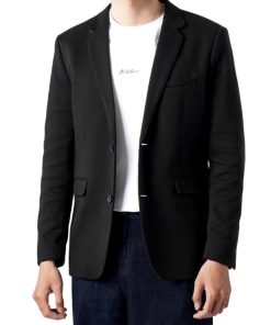 áo Blazer Nam- áo Vest Công Sở Cao Cấp Có đệm Vai Thanh Lịch, Trang Trọng Phong Cách Hàn Quốc-tuto5