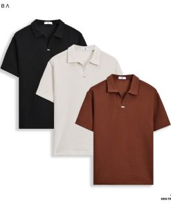 áo Thun Cổ Polo Form Oversize 02kp1146- Akuba
