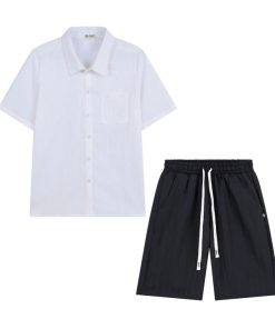 Bộ Sơ Mi Quần Lửng Chất Liệu đũi Gân 4 Chiều Thoáng Mát – Men’s Style