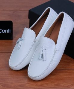 Giày Da Nam Gianni Conti – Italy – 1723 Trắng/đỏ
