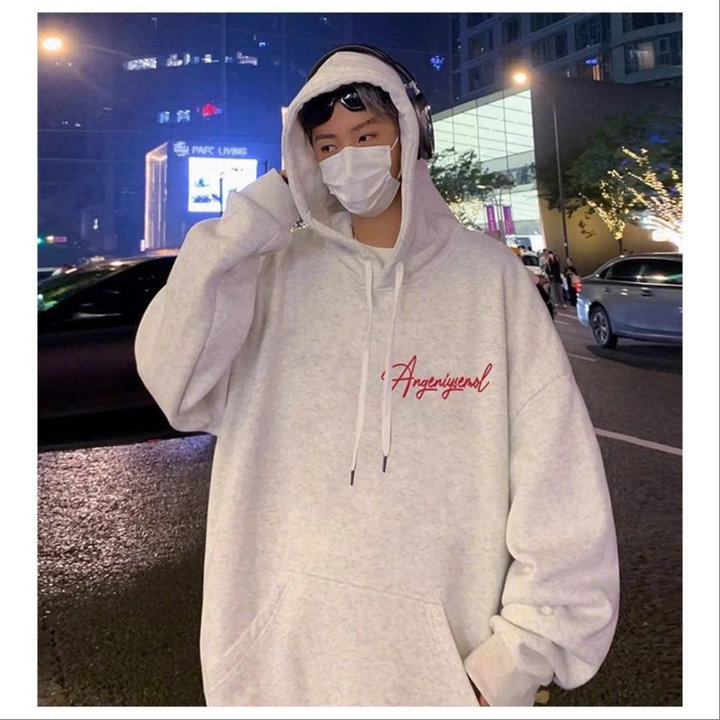 áo Hoodie Vải Nỉ In Chữ Trước Sau Chữ Angen Phối Túi Bụng Unisex đơn Giản Dễ Mặc Tp28 – Golden Dream