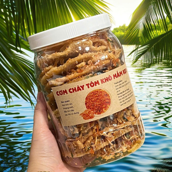 Cơm Cháy Tôm Khô Mắm Kẹo: đậm đà Hương Vị Việt 500g – Winnie House