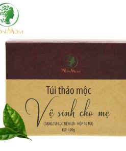 Túi Thảo Mộc Xông Vùng Kín Kháng Khuẩn, Se Khít (10 Túi – 120g) Wonmom