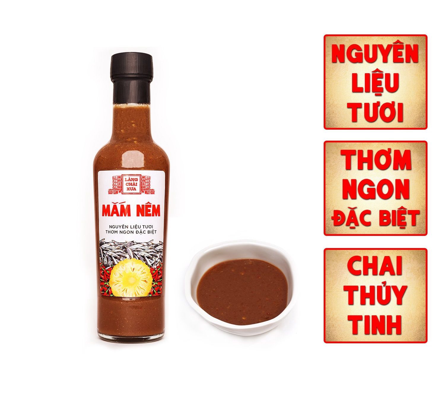 Mắm Nêm Pha Sẵn Cao Cấp 300g – Làng Chài Xưa