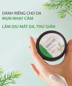 Mặt Nạ đất Sét Ngừa Mụn Tràm Trà 60g – Milaganics