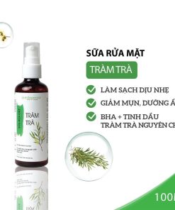 Sữa Rửa Mặt Ngừa Mụn Tinh Dầu Tràm Trà 100ml – Milaganics