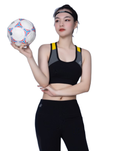 Bộ Tập Thể Thao Nữ Quần Lửng Phối Lưới áo Bra Phối Màu Dl7 Màu đen – Ansa Sport