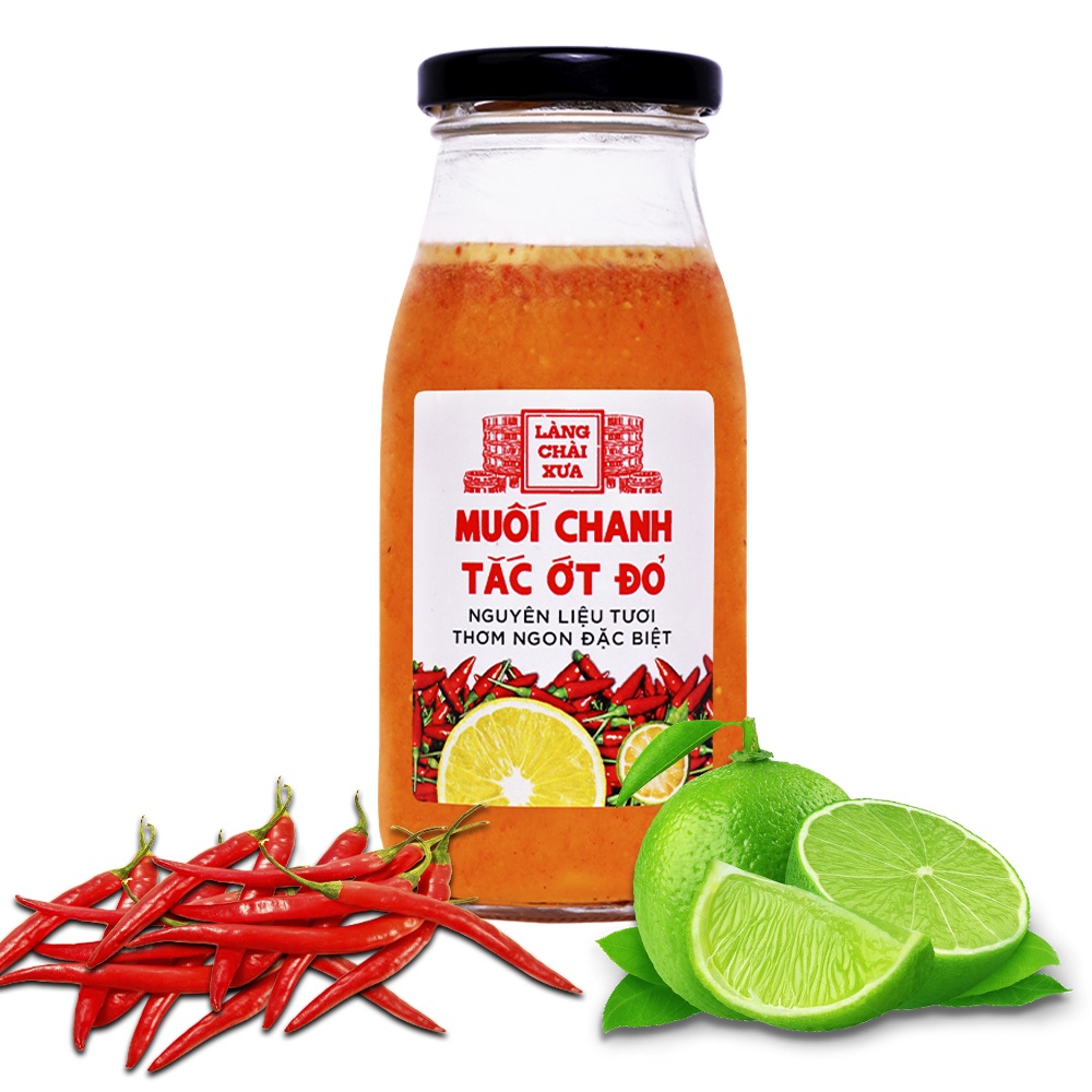 Muối ớt đỏ Chanh Tắc Cao Cấp – Làng Chài Xưa