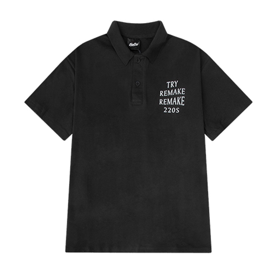 áo Thun Polo Form Rộng Try Remake Remake 220s – Phong Boutique
