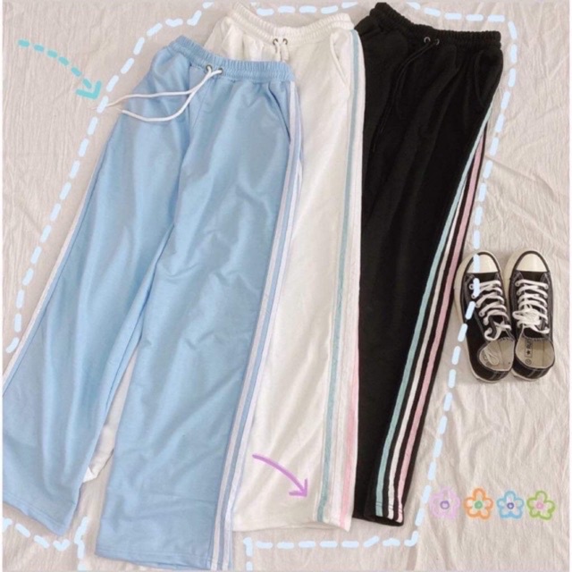 Quần 3 Sọc Nam Nữ Chất Dày Mịn Dáng Suông – Lt Fashion