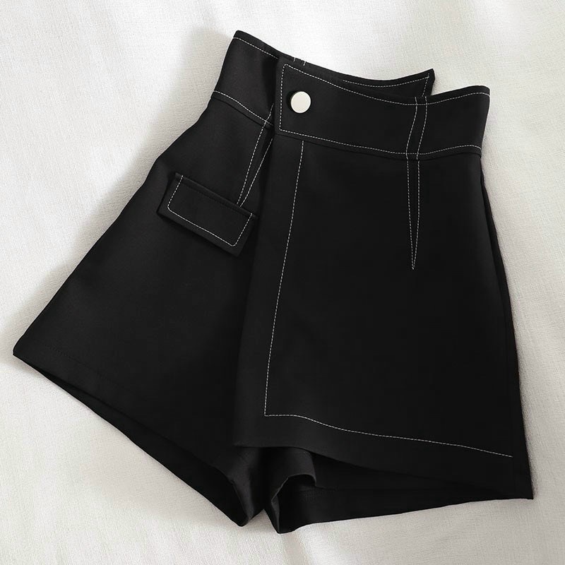 Quần Giả Váy Kaki đắp Chéo đai Cao Phong Cách – Lê Phương Boutique