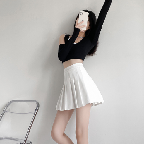 Chân Váy Tennis Xếp Ly – Lê Phương Boutique