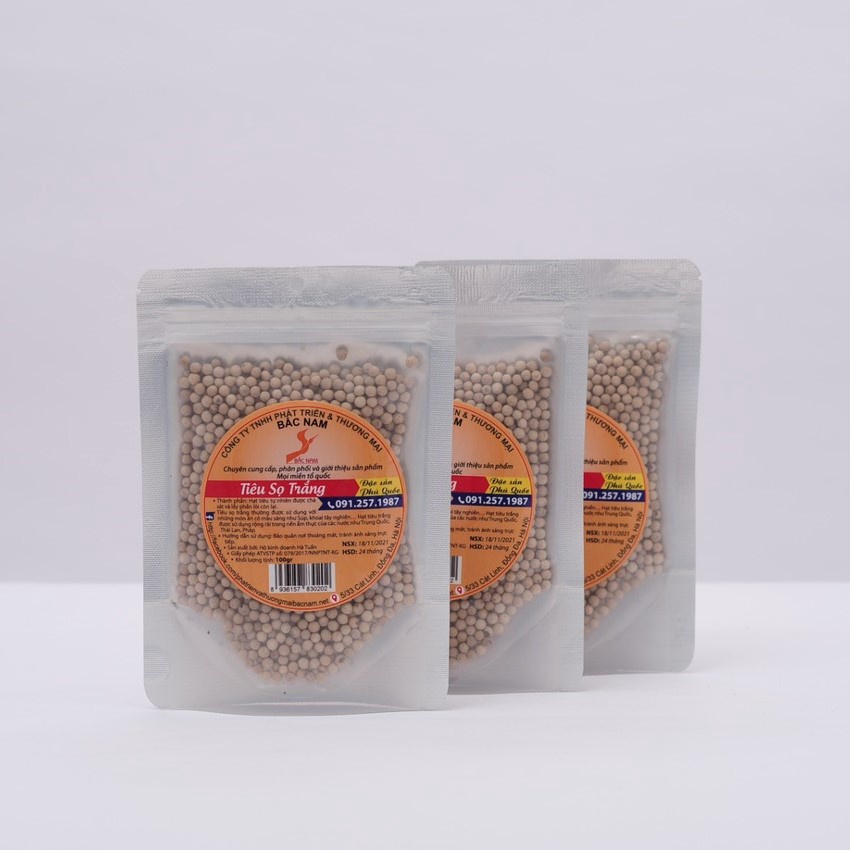 Tiêu Sọ Trắng 100g – Bắc Nam