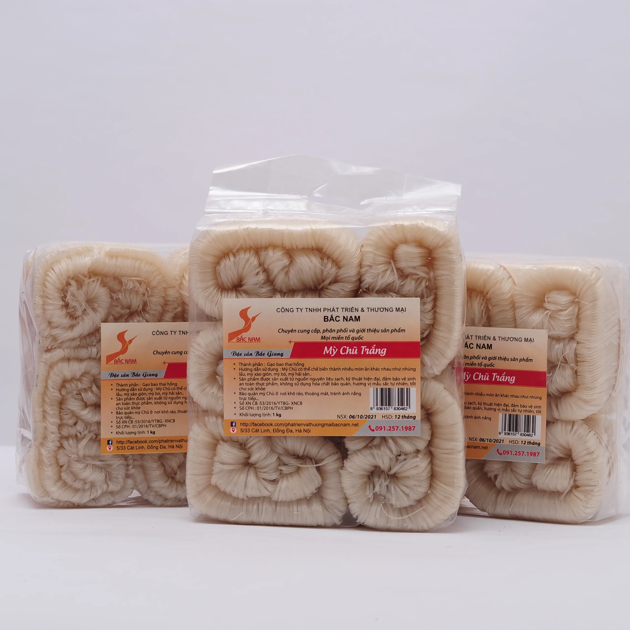 Mỳ Chũ Trắng 1kg – Bắc Nam