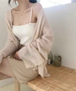áo Khoác đi Biển Cardigan Mỏng – Chipxinhxk