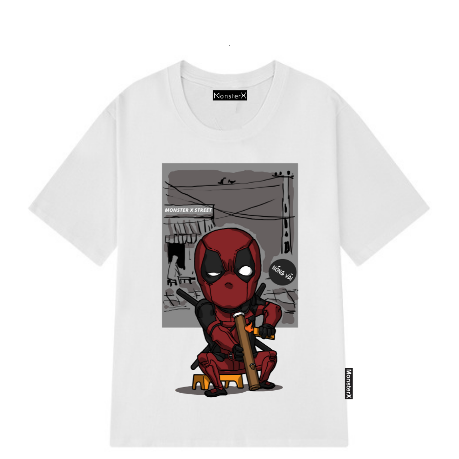 áo Thun Tay Lỡ Form Oversized D.pool – Monster X Street