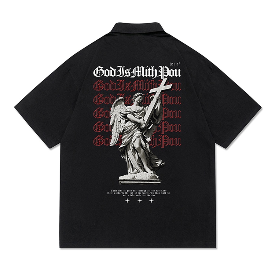 áo Polo Streetwear God Is With You – Monster X Street