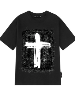 áo Thun Tay Lỡ Form Oversized Thánh Giá – Monster X Street