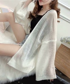 áo Khoác Cardigan Nữ Len Mỏng – Vanass