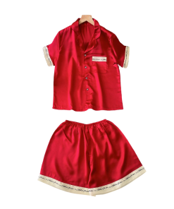Bộ Pijama Chữ Ký Tay Ngắn Quần đùi – Lê Phương Boutique