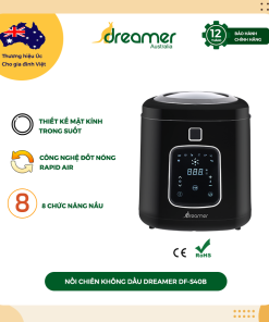 Nồi Chiên Không Dầu Dreamer Df-s40b 3.5l