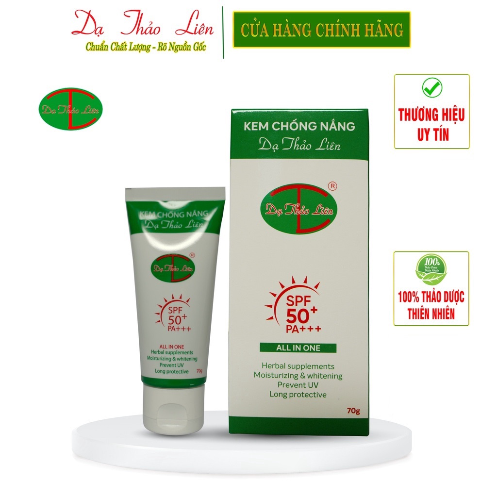 Kem Chống Nắng 70g – Dạ Thảo Liên