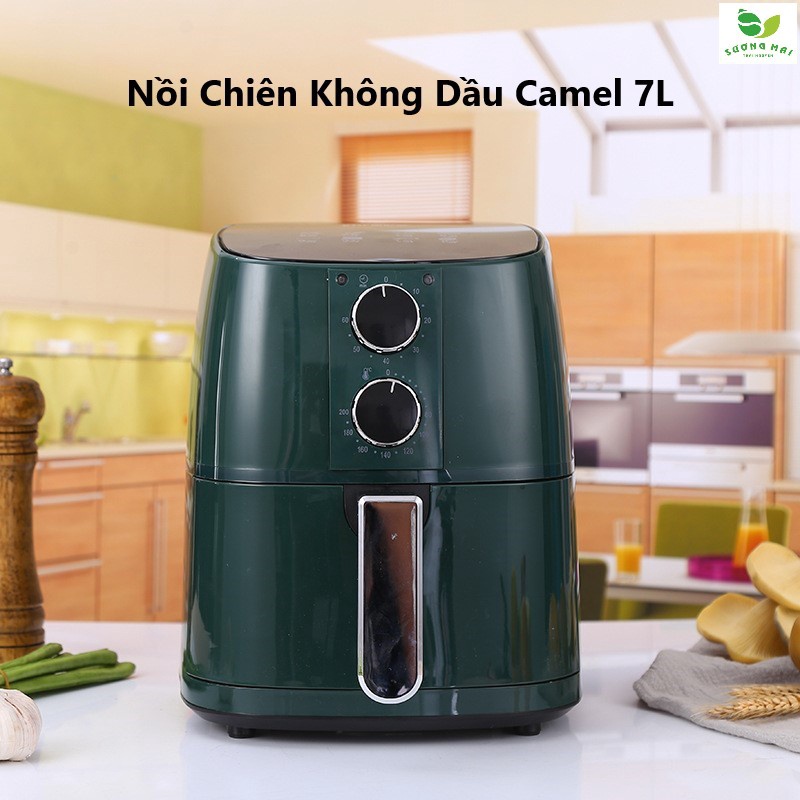 Nồi Chiên Không Dầu Dung Tích 7 Lít, Công Suất 1500w – Camel