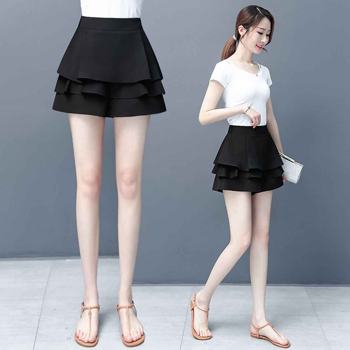 Quần Giả Váy 3 Tầng – Lê Phương Boutique