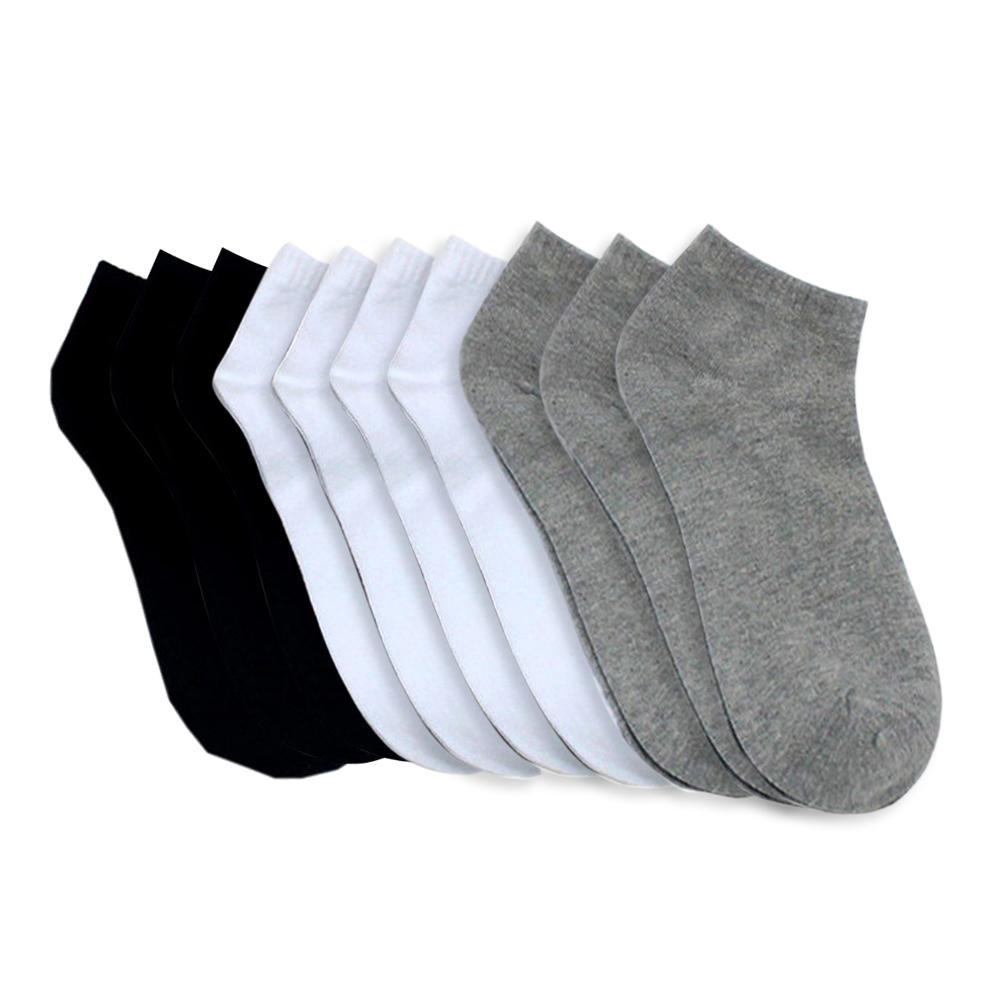 Combo 5 đôi Vớ Nam Cổ Ngắn Cổ Trơn Thoáng Khí Khử Mùi – Vanass
