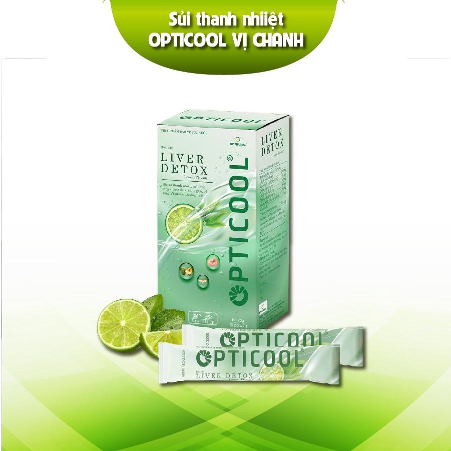 Bột Sủi Thanh Nhiệt Opticool – Bp Pharma