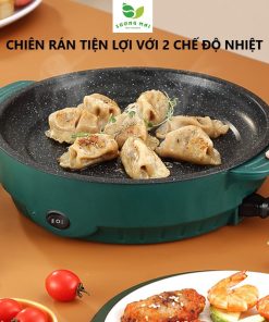 Chảo điện đa Năng đường Kính 26cm, Chiên Rán Tiện Lợi – Juneng