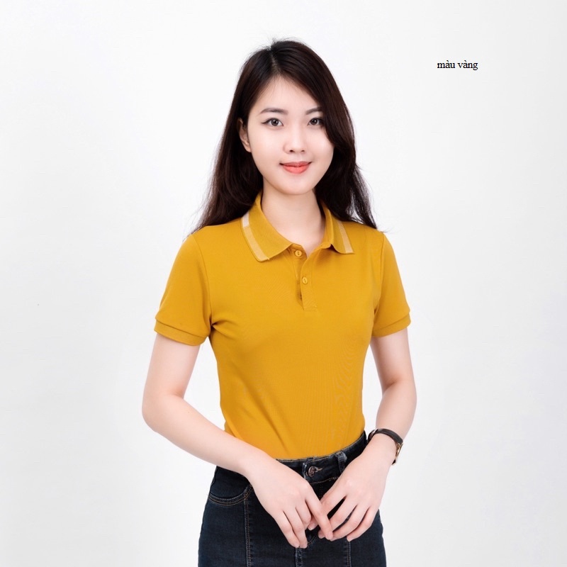 áo Phông Nữ Polo Yd Viền Cổ – Chipxinhxk