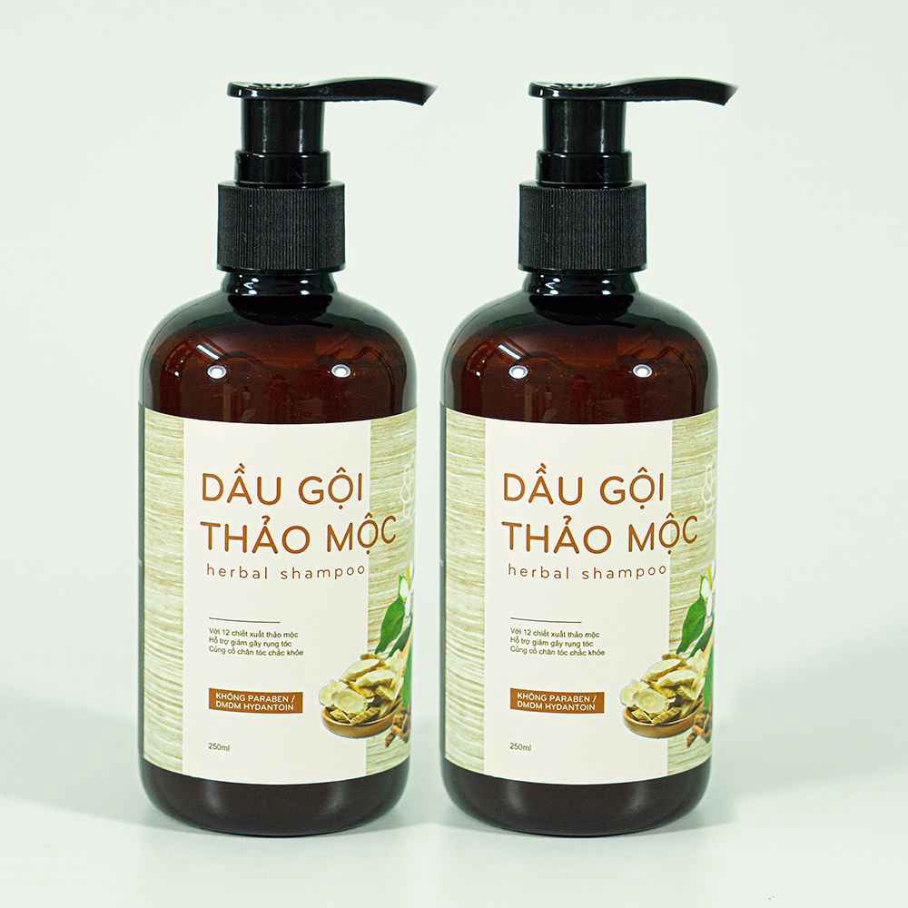 Combo 2 Chai Dầu Gội Thảo Mộc Giảm Gãy Rụng Tóc, Dưỡng Chân Tóc Chắc Khỏe 250ml – Neo Nature