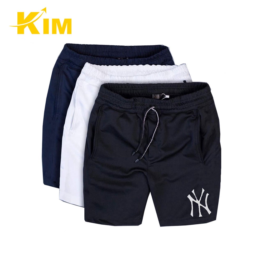 Quần đùi Nam Thun Lạnh Thể Thao Ny Có 2 Túi Khóa Kéo – Kim