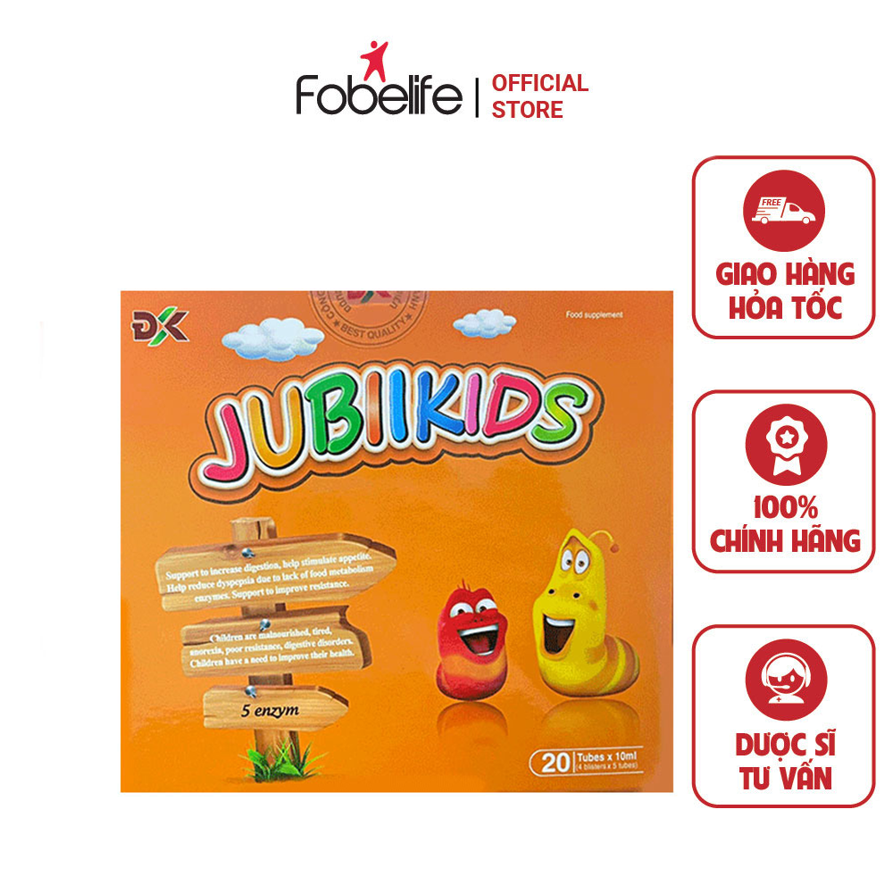 ống Uống Chống Suy Dinh Dưỡng, Tăng Cường Sức Khỏe, Hỗ Trợ Tiêu Hóa Cho Trẻ Jubiikids – Fobelife