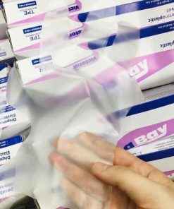 Hộp 100 Găng Tay, Bao Tay Nilon Dùng 1 Lần Tiện Lợi – Su