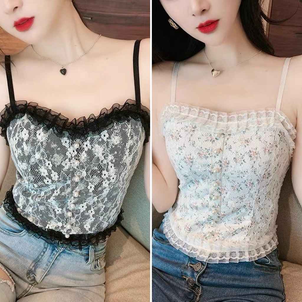 áo Bra Ren Hoa đính Ngọc – Diepchi Fashion