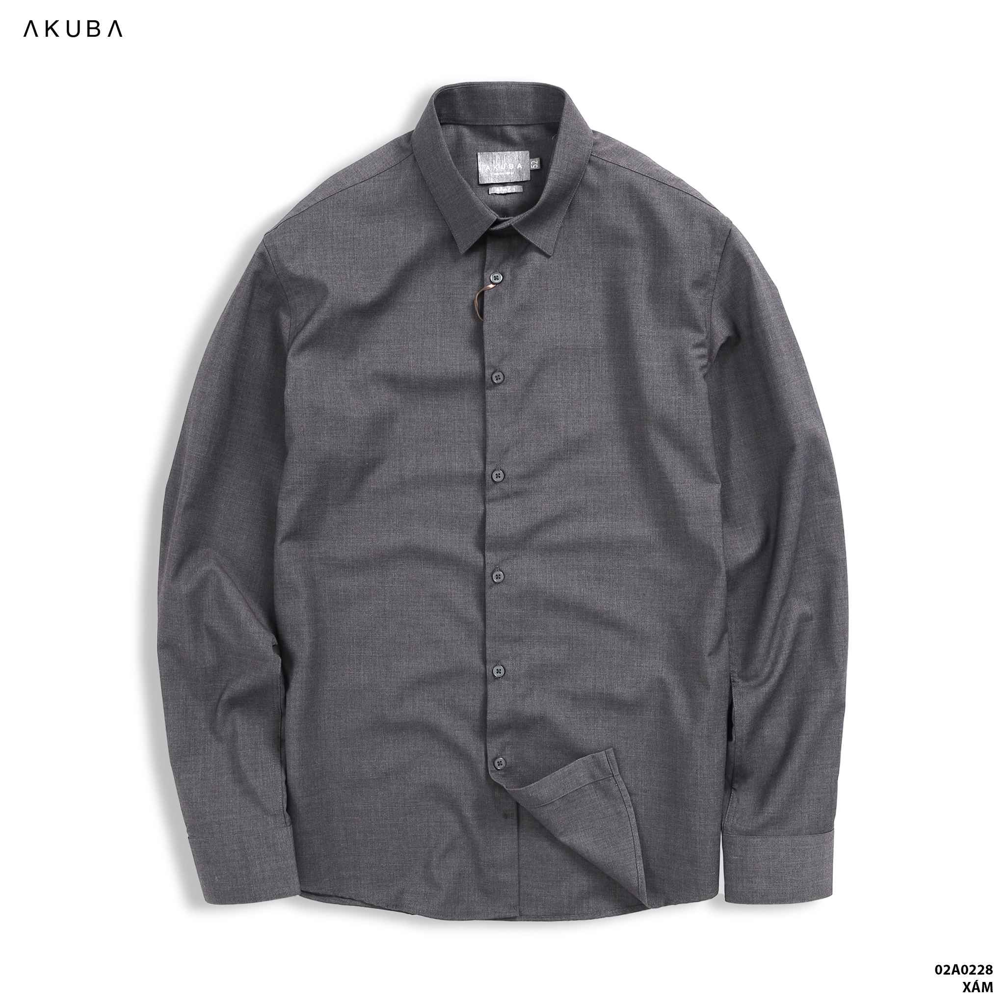 áo Sơ Mi Tay Dài 02a0228 – Akuba