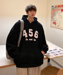 Hoodie 456 Nỉ Bông Cotton Form Rộng Mũ To 2 Lớp – Phong Boutique
