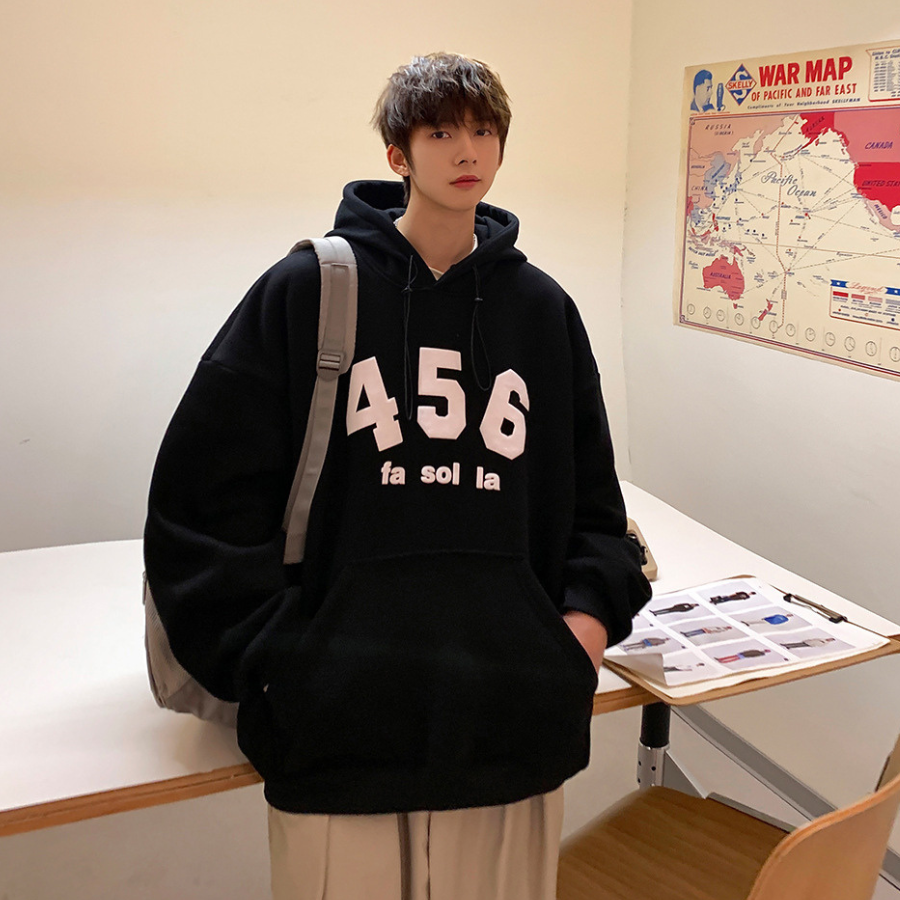 Hoodie 456 Nỉ Bông Cotton Form Rộng Mũ To 2 Lớp – Phong Boutique