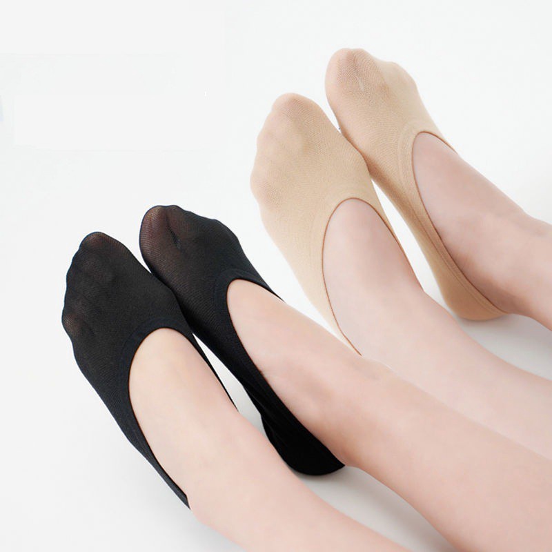 Combo 10 đôi Tất Hài Chống Trơn Trượt Gót Chân – Diepchi Fashion