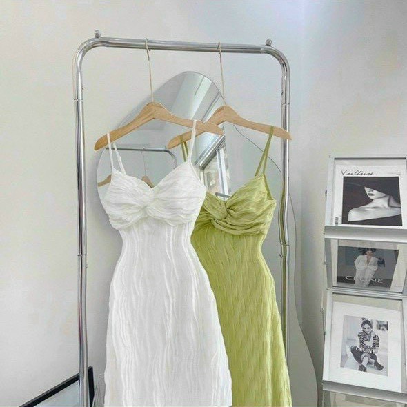 đầm Maxi đũi Xốp – Lê Phương Boutique