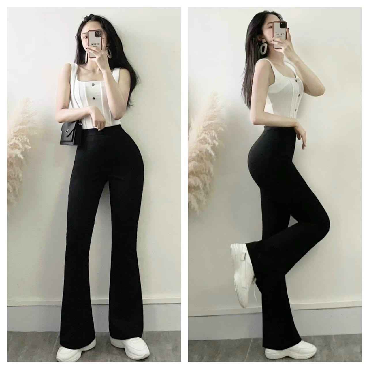 Quần Legging ống Loe Lưng Cao Qlg01 – Chii Fashion