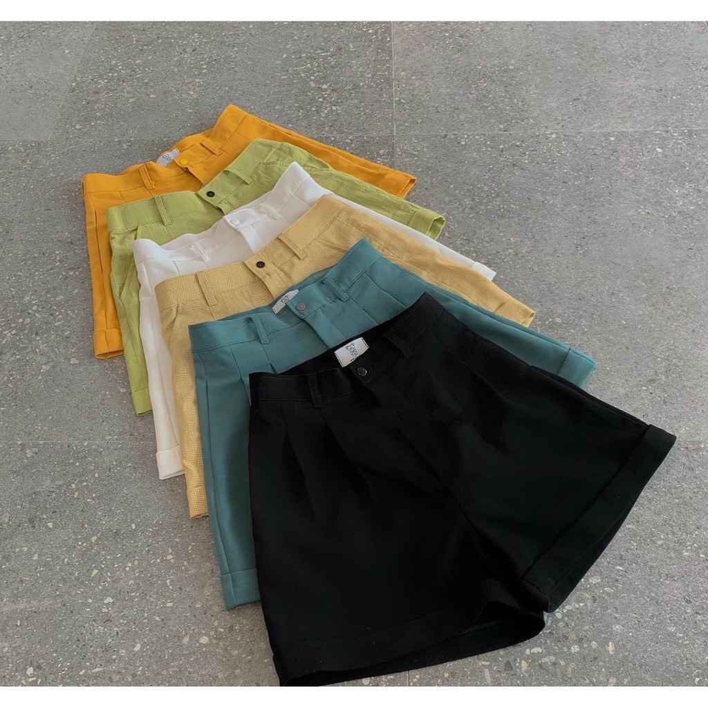 Quần Short Gập Gấu Nữ Xinh Chào Hè Qsh01 – Chii Fashion