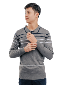 áo Len Cổ Bẻ Dài Tay Alend036 – Aligro