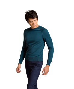 áo Len Cổ Tròn Viền Nổi Dài Tay Alend040 – Aligro