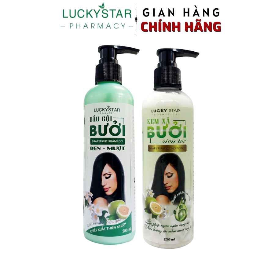 Combo Gội Xả Bưởi – Lucky Star