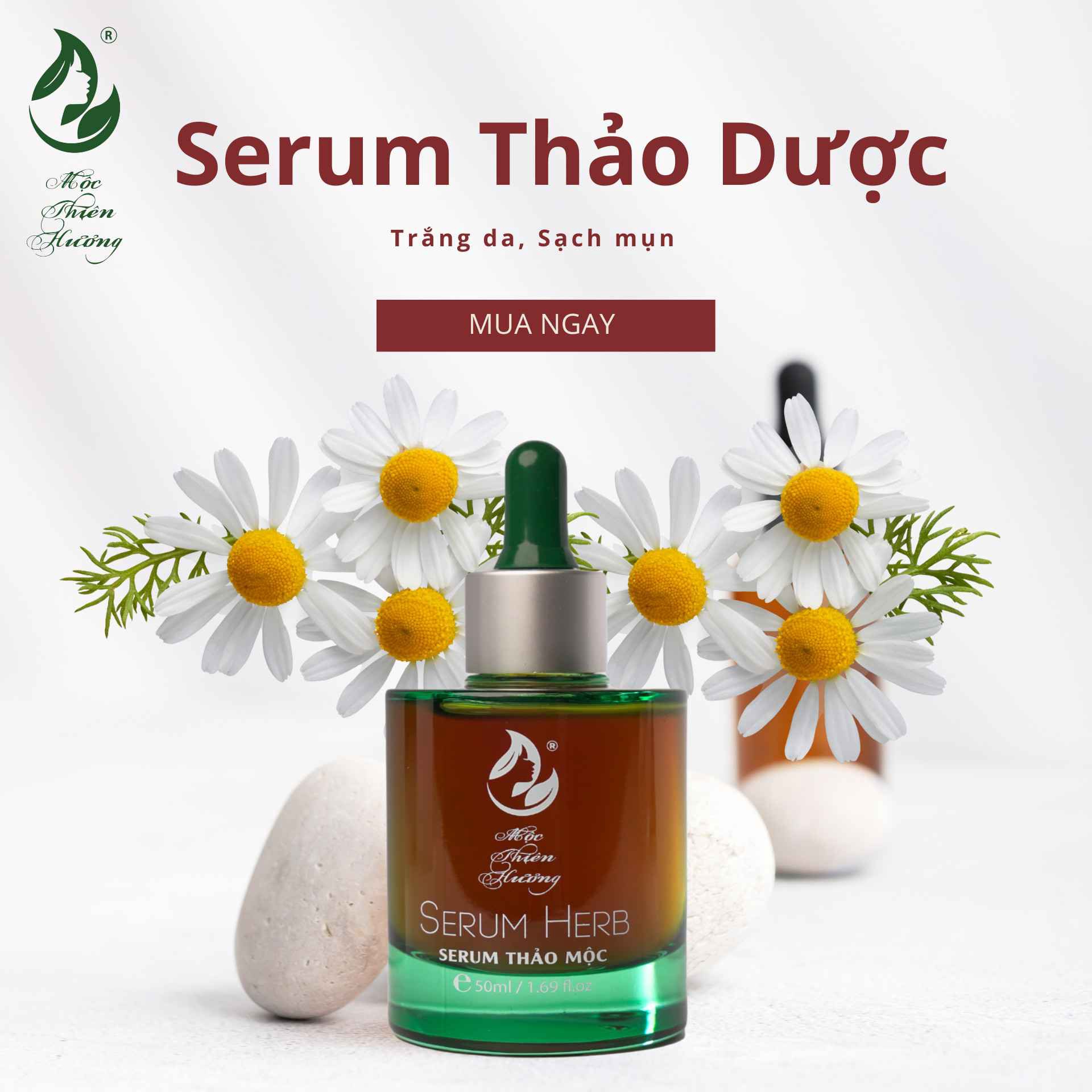 Serum Dành Cho Da Mụn Herbal Anti 50ml – Acne Serum – Mộc Thiên Hương