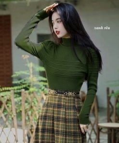 áo Len Dài Tay Dáng Bồng Gân Nổi Thời Trang – Chipxinhxk